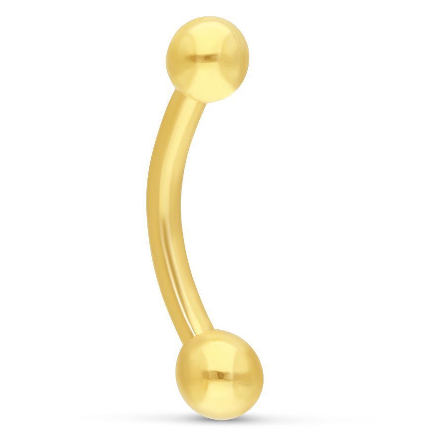 18K Gold Microbananabell – Bild 2