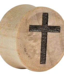 Alternative view of Classic Cross on Crocodile Plug