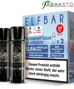 Alternative view of ELFA | Blueberry Sour Raspberry | Liquid Pod | 20mg | 2er Pack
