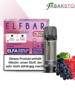 Alternative view of ELFA | Strawberry Grape | Liquid Pod | 20mg | 2er Pack