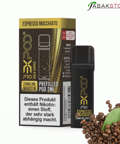 Alternative view of ExPod Pro | Espresso Macchiato | Liquid Pod | 20mg | 1er Pack | Passt ins Elfa Device!