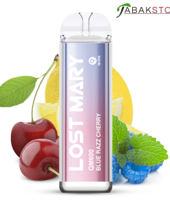 Alternative view of Lost Mary QM600 | Blue Razz Cherry | 20mg