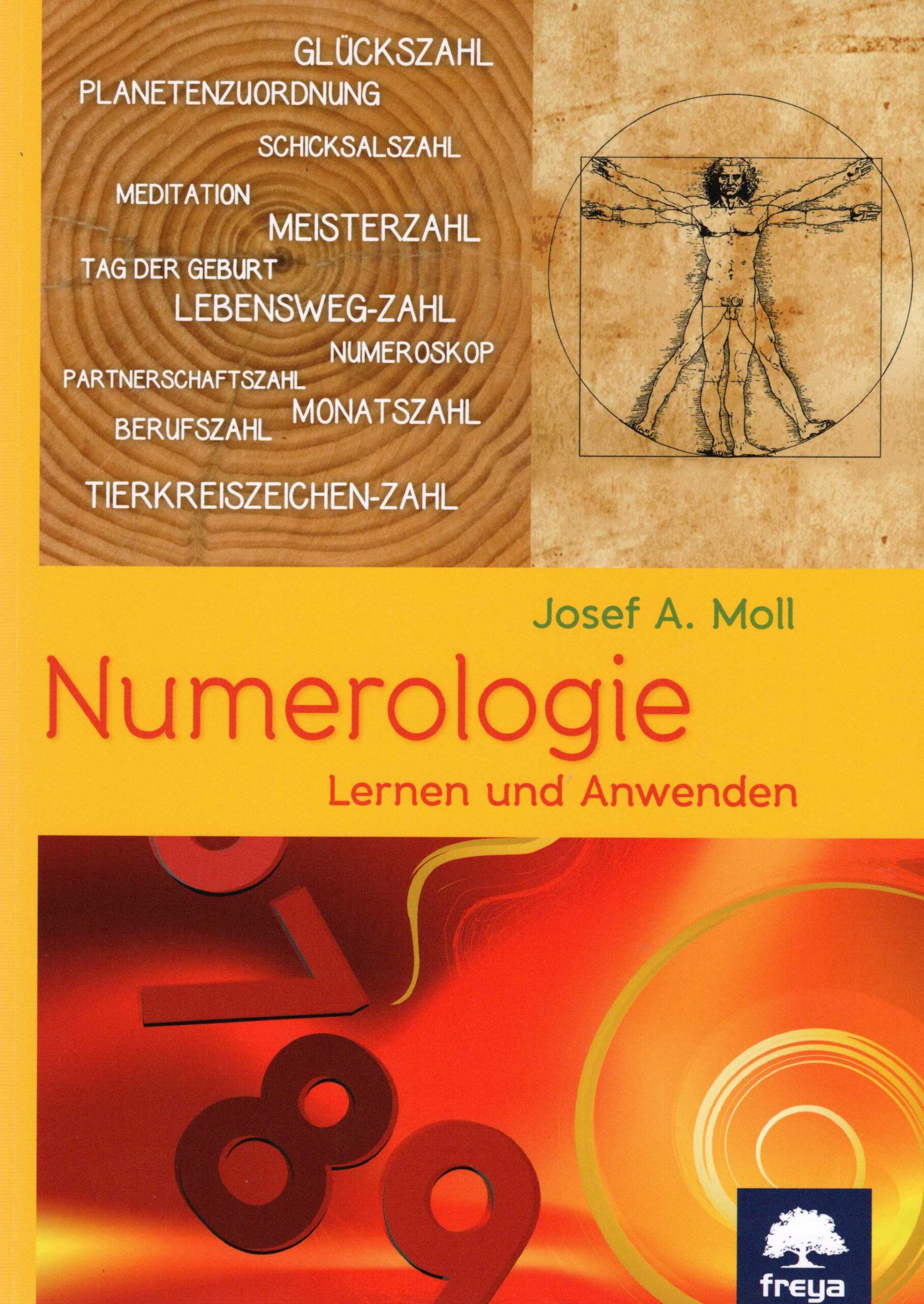 Buch Numerologie lernen und anwenden, Josef A. Moll