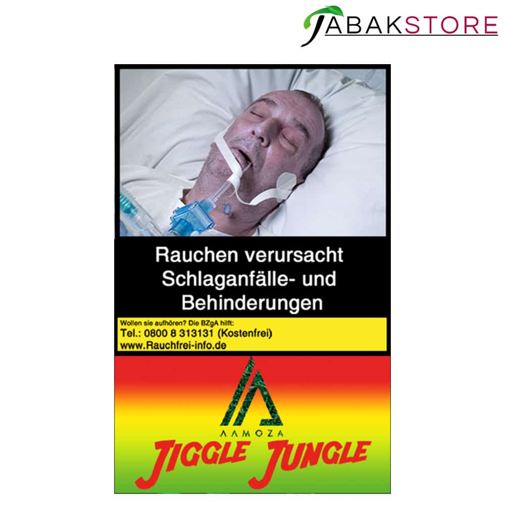 AAMOZA Shisha Tabak | Jiggle Jungle | 25g | 4,00 Euro – Bild 2