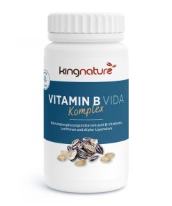 Alternative view of Vitamin B Vida Komplex 90 Kapseln 100% natürlich