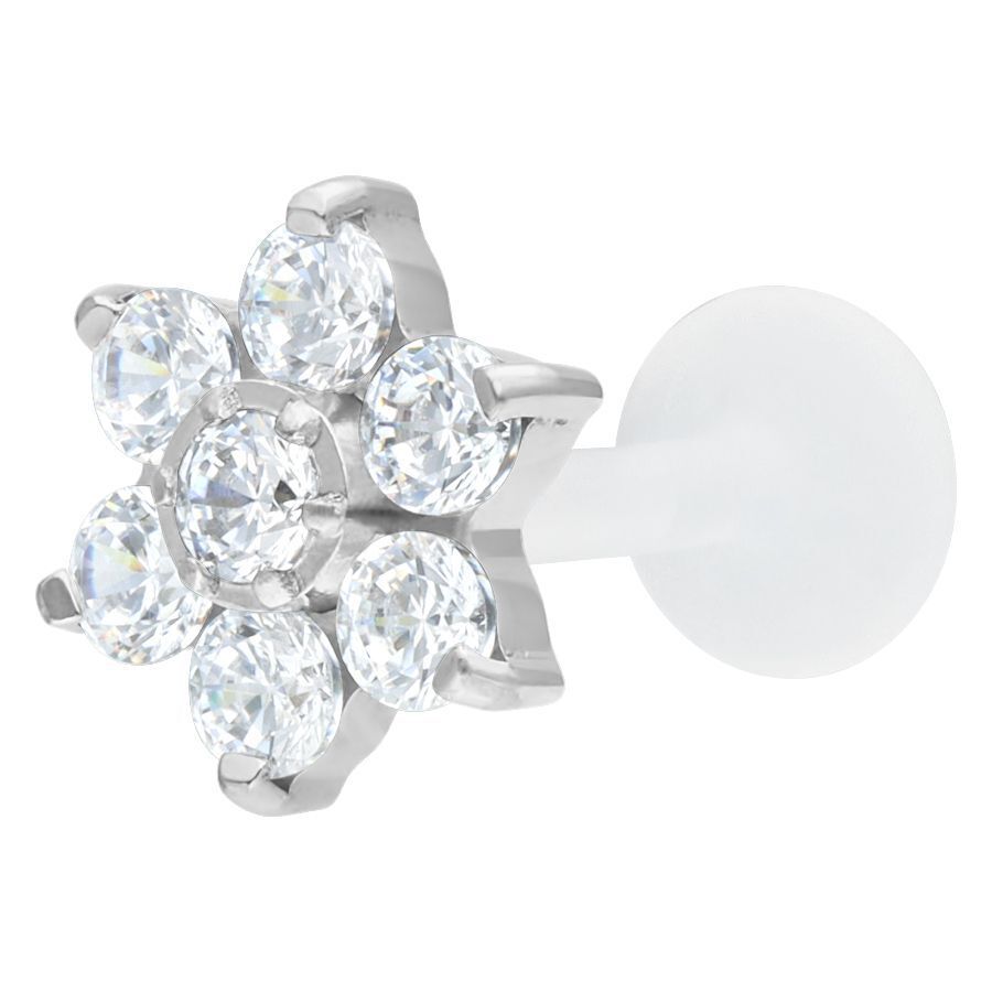 Crystal Flower Screwing Labret – Bild 2