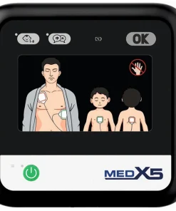 Alternative view of myPAD Defibrillator – Lebensrettung für jeden Moment
