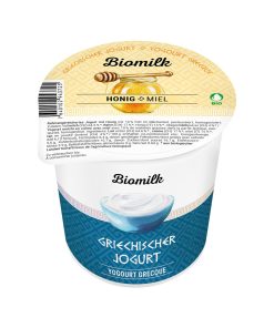 Bio Knospe Jogurt Nature griechische Art Honig 150g im 4er-Pack KEIN VERSAND