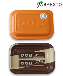 OCB Rolling Tray + Deckel | Virgin Orange