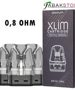Alternative view of Oxva Xlim V2 Pod 0,8 Ohm | 3er Pack | 2ml